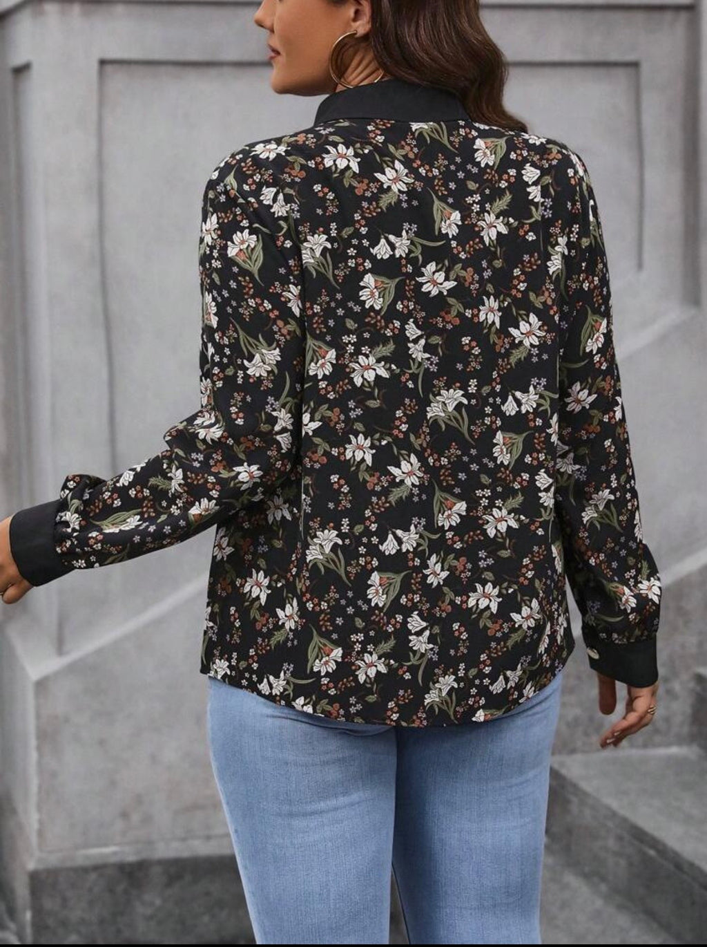 Shein plus size blouse