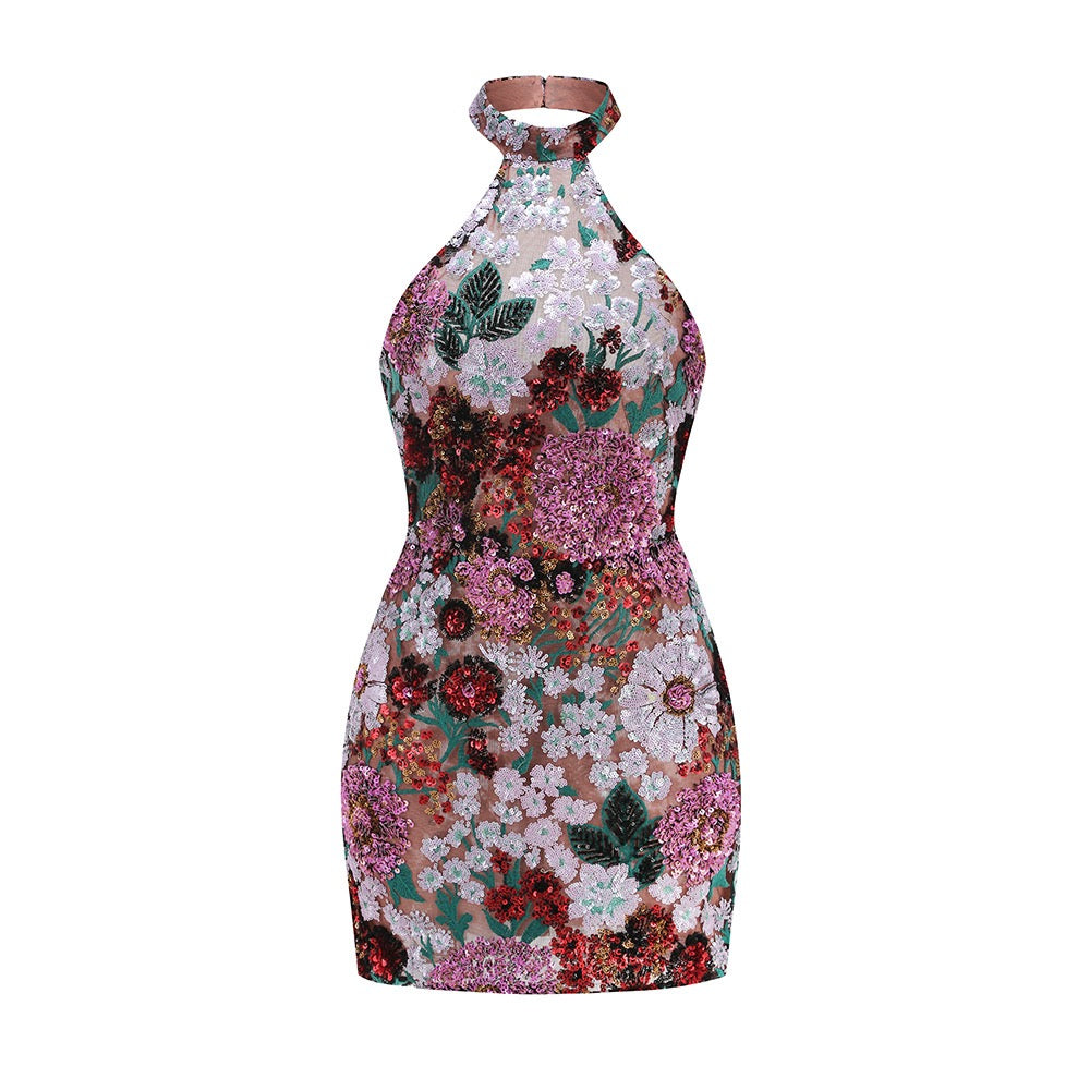 Colorful flowers dress