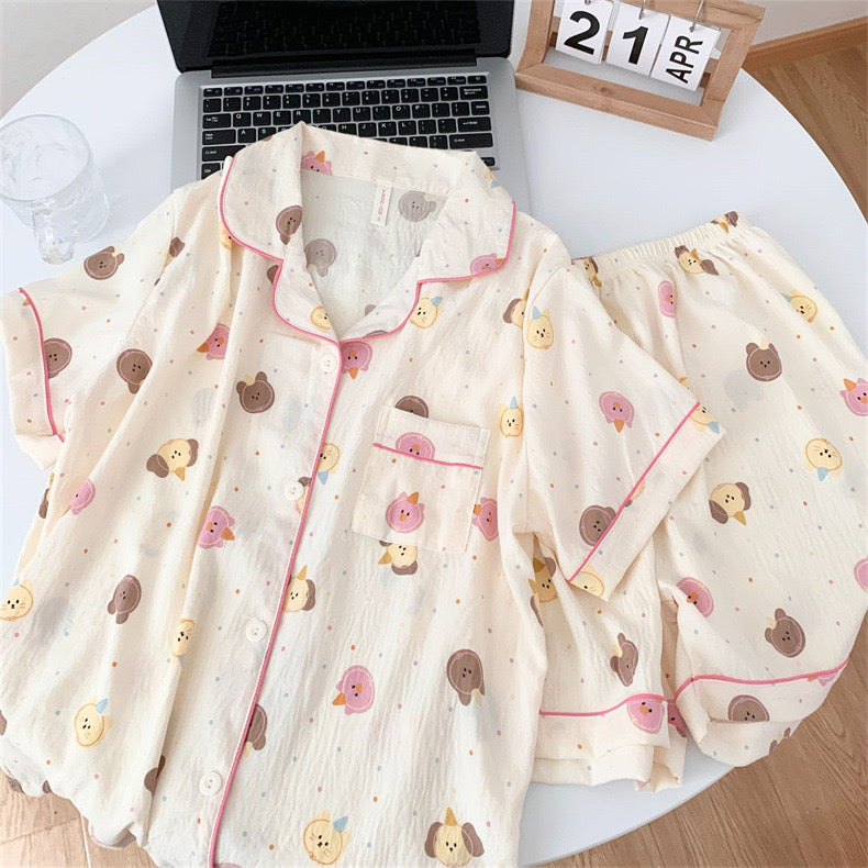Tedy 3 pieces pijama set