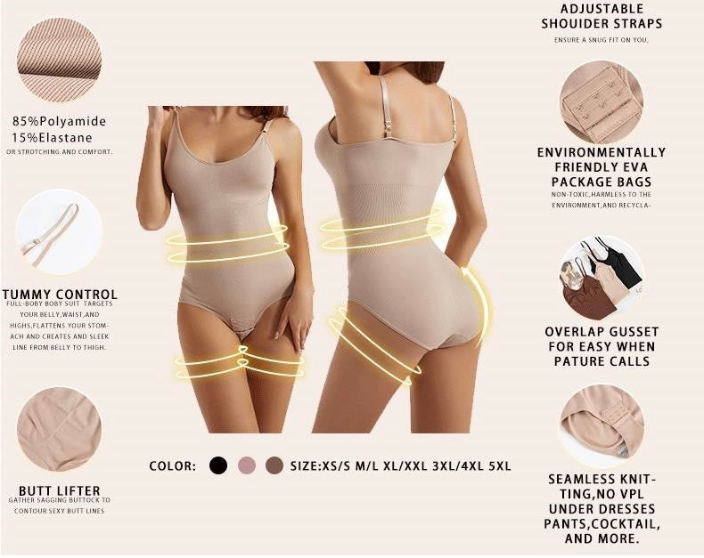 Corset shapewear bodysuit