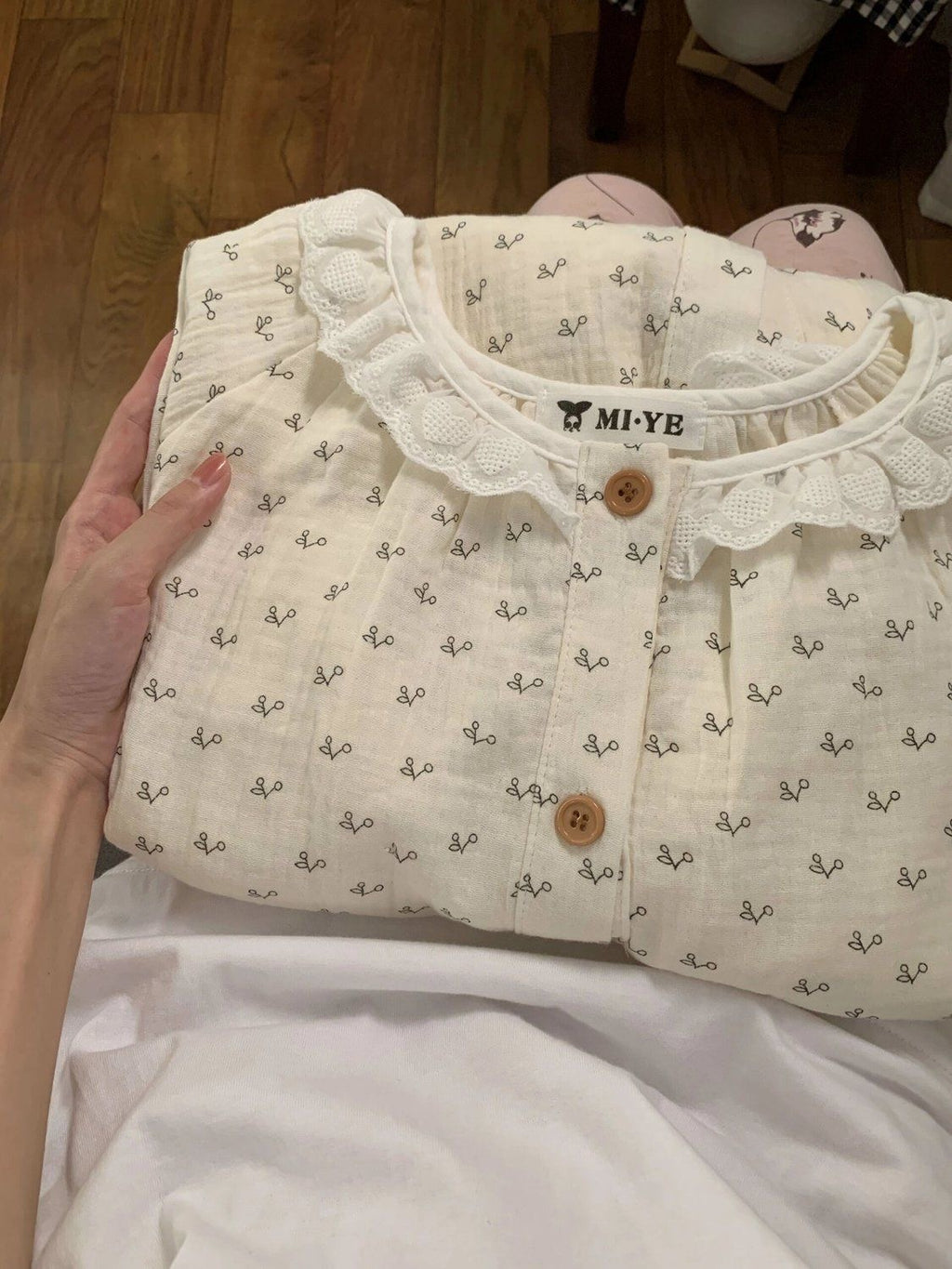 Cloud cotton woman pijama set
