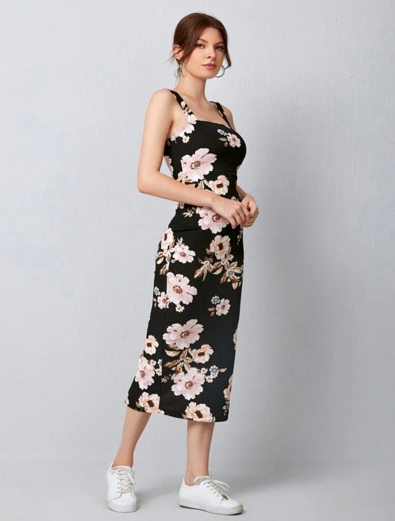 Shein floral dress