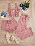 Women pijama 3 pieces set