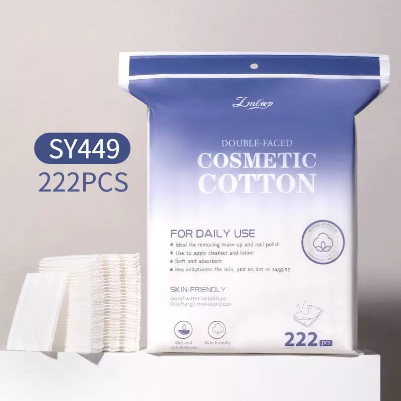Makeup removing cotton pads 222piece