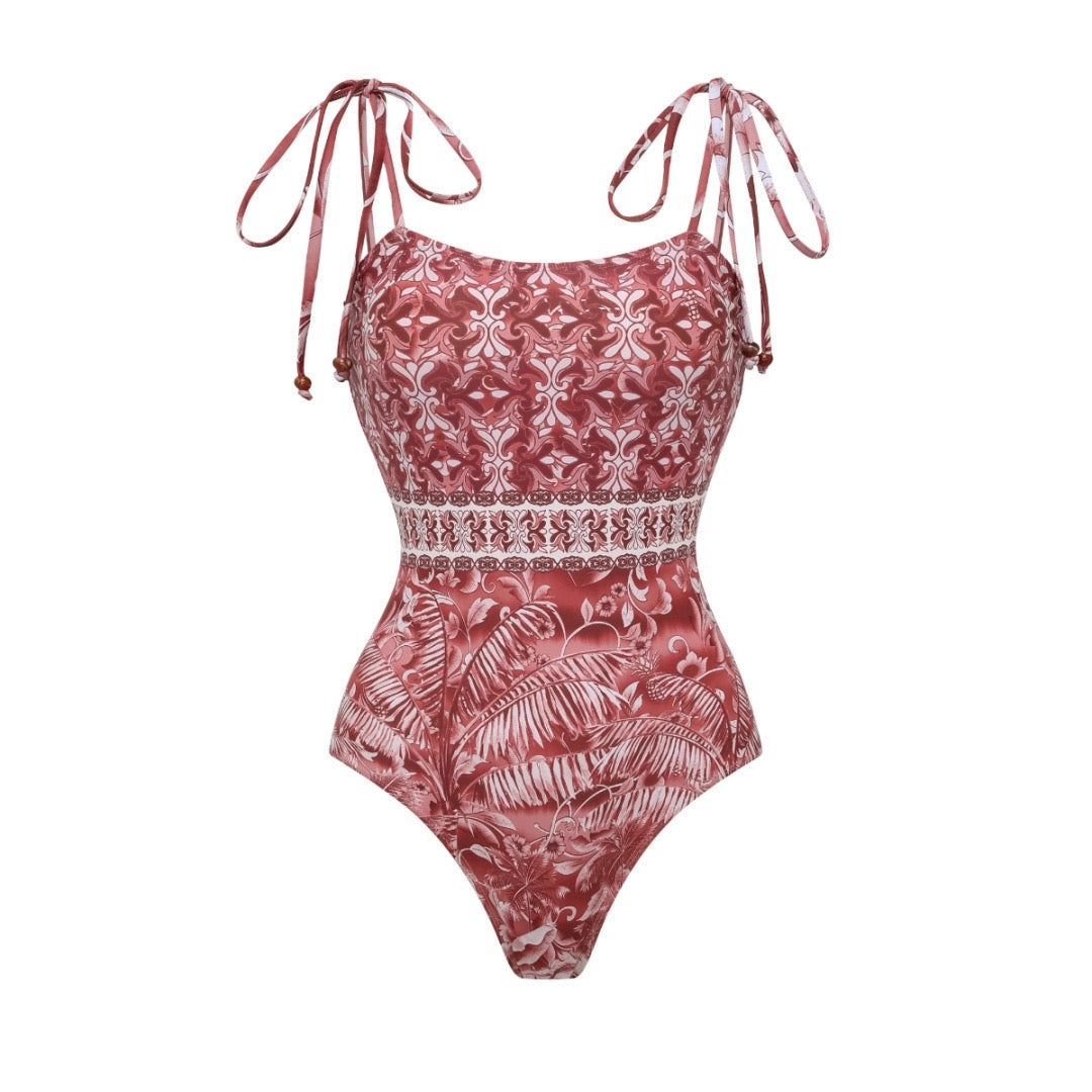 Red  swimsuit 2 pieces