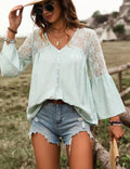 Shein lace blouse