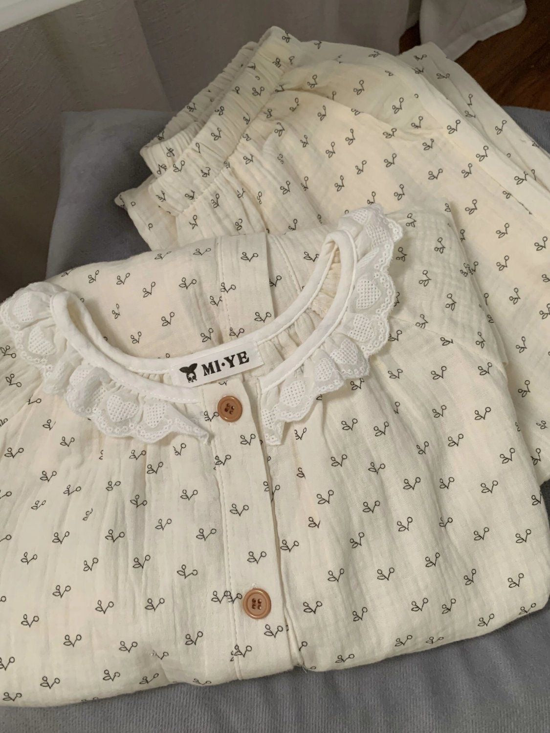 Cloud cotton woman pijama set