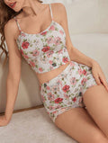 Flowery pijama set