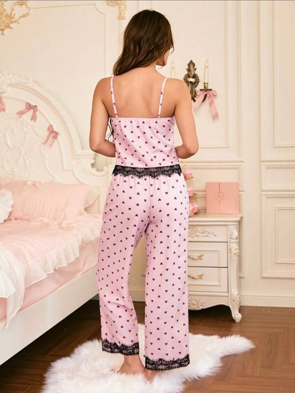 Pinky black dots pijama