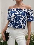 Shein off shoulder blouse