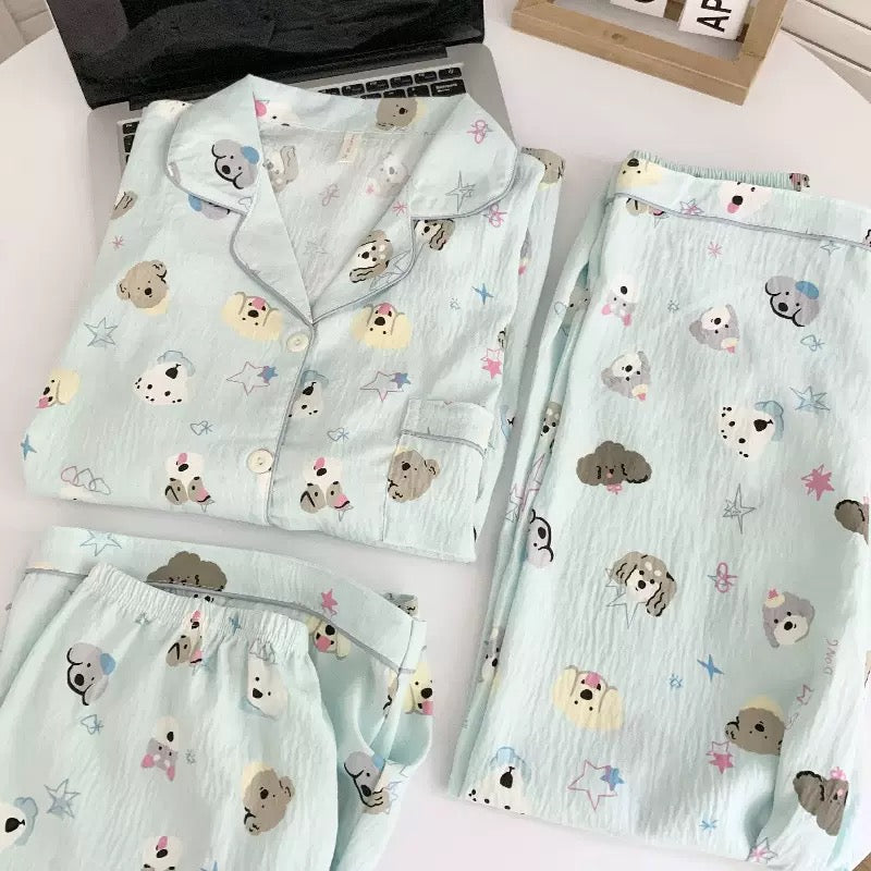 Baby dogs 3 pieces pijama set
