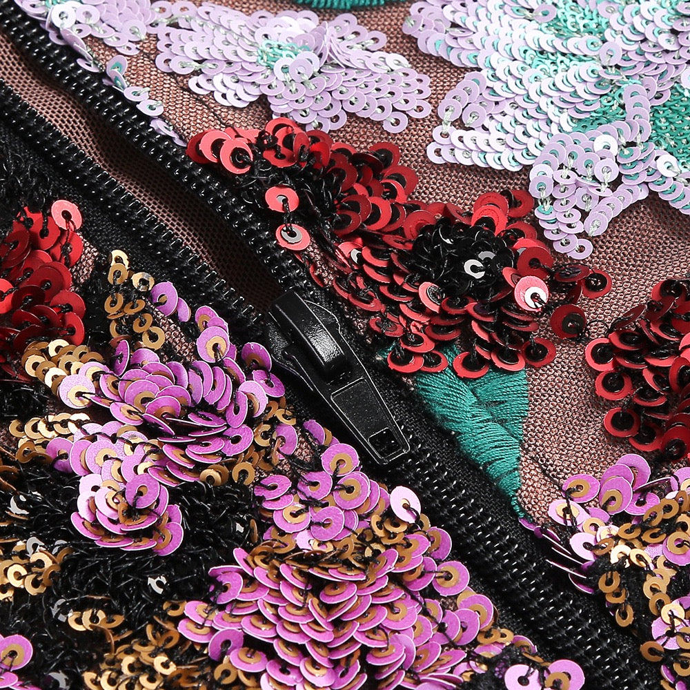 Colorful flowers dress