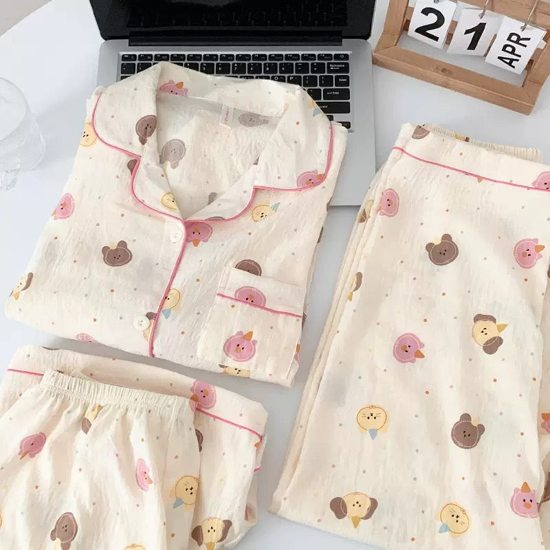 Tedy 3 pieces pijama set