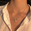Aurora Antler Necklace (white )