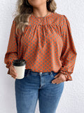 Shein plus size blouse