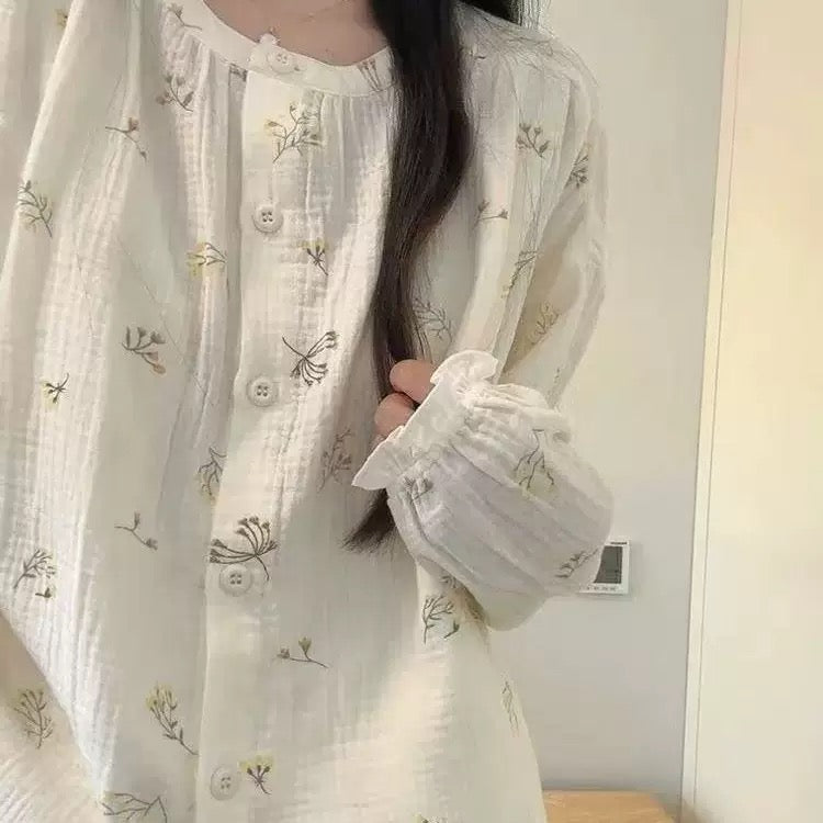 Cloud cotton woman pijama set