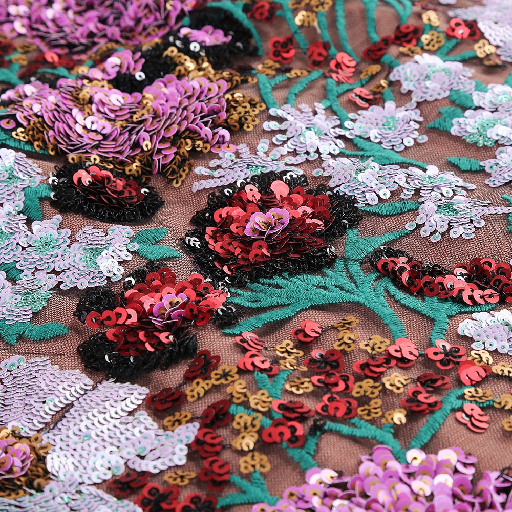 Colorful flowers dress