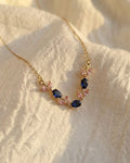 Lotus gold plated necklace