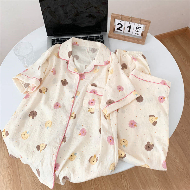 Tedy 3 pieces pijama set