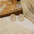 French style vintage earrings