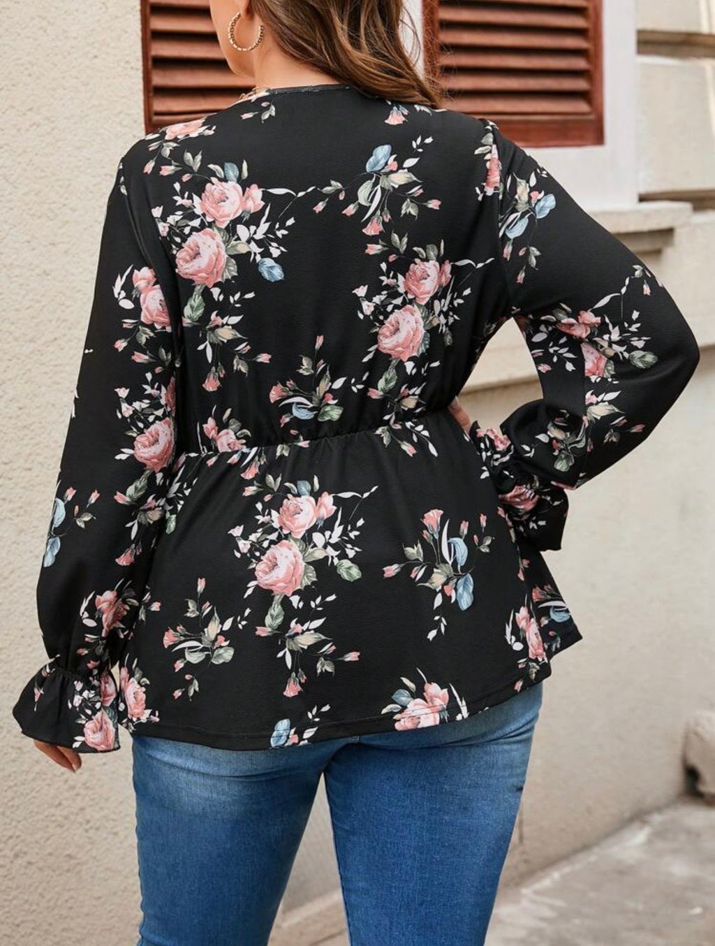 Shein plus size blouse