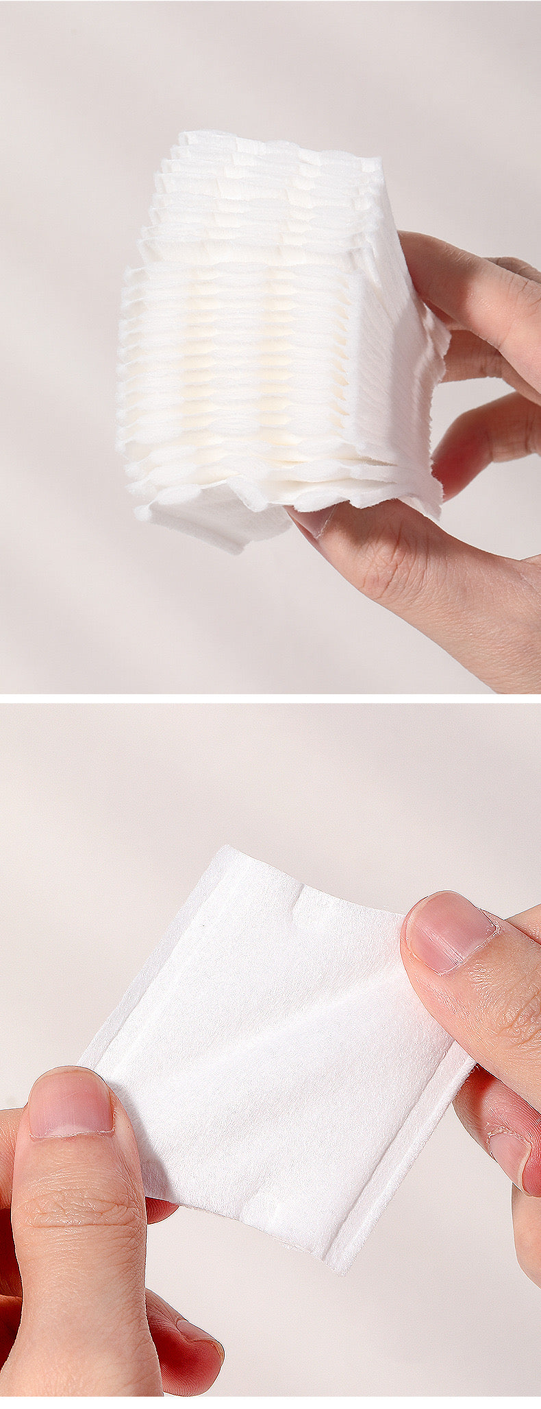 Makeup removing cotton pads 222piece