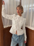 Nablion apricot blouse