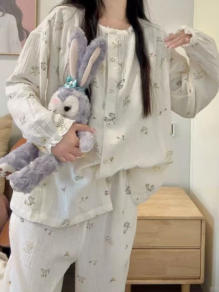 Cloud cotton woman pijama set