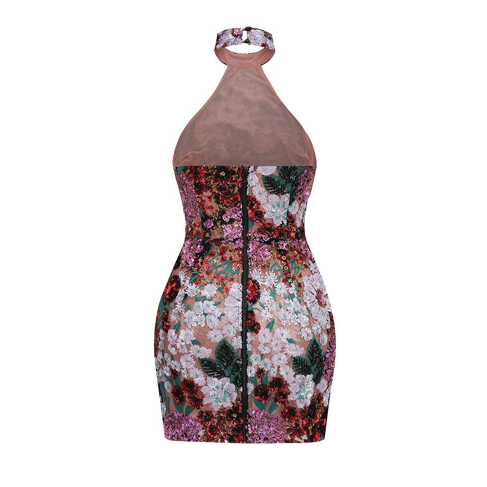 Colorful flowers dress