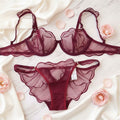 Lina French lace lingerie set