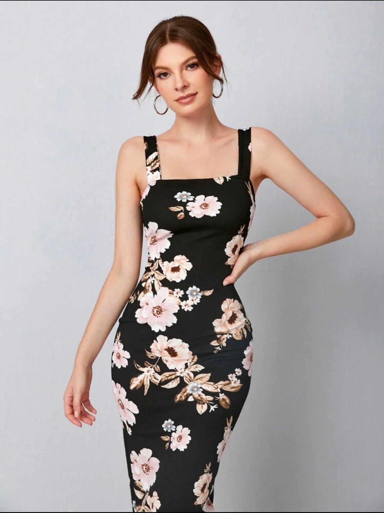 Shein floral dress