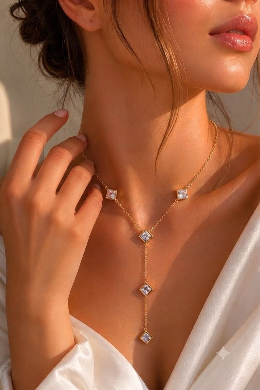 Drop necklace