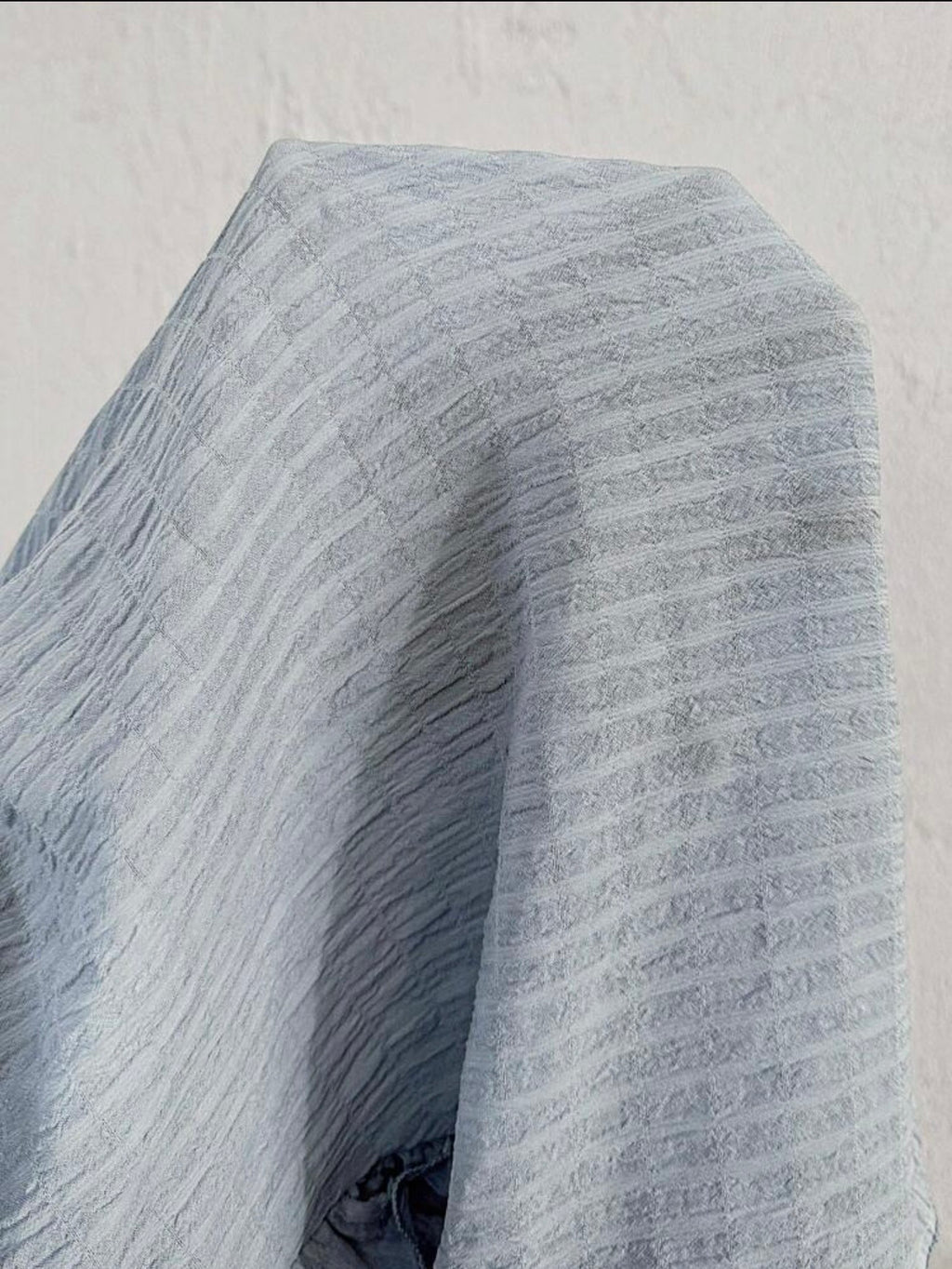 Baby blue raffled pijama