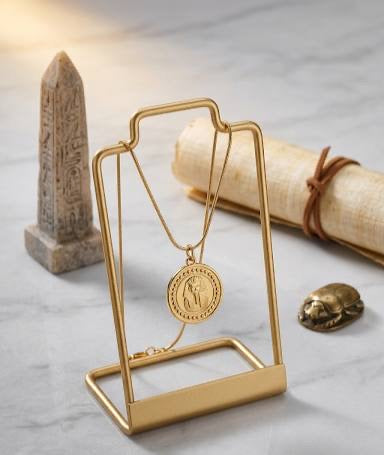 Egyptian coin neckless