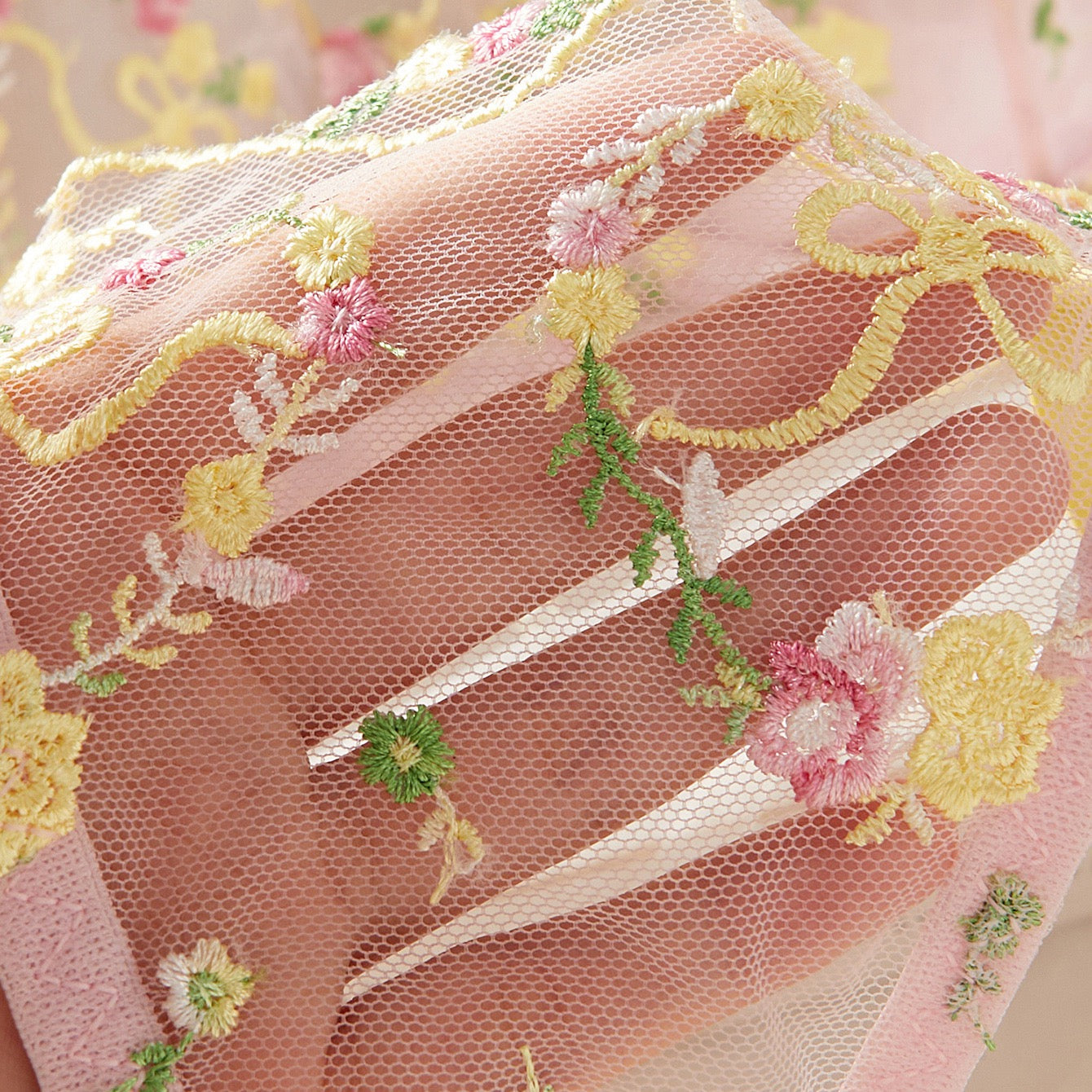 Lemon and strawberry lingerie set