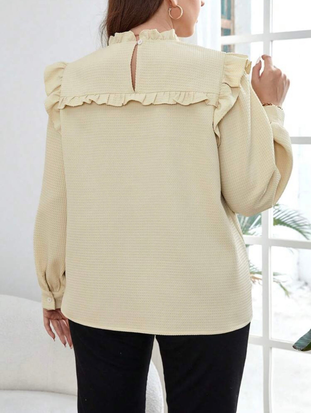 Shein plus size women blouse