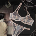 Maya French lace lingerie set
