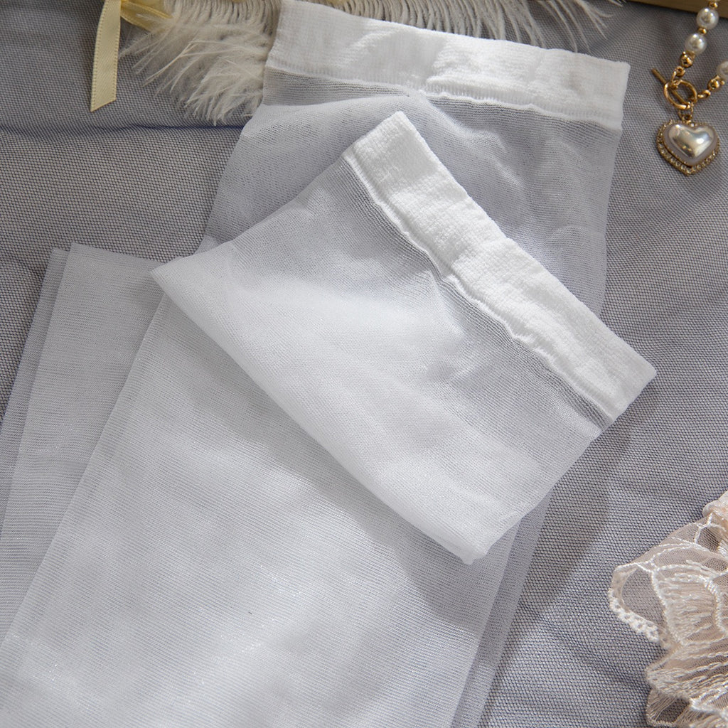 Bridal white corset lingerie set