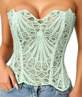 Mint  corset