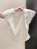 Round Neck Lace T shirt