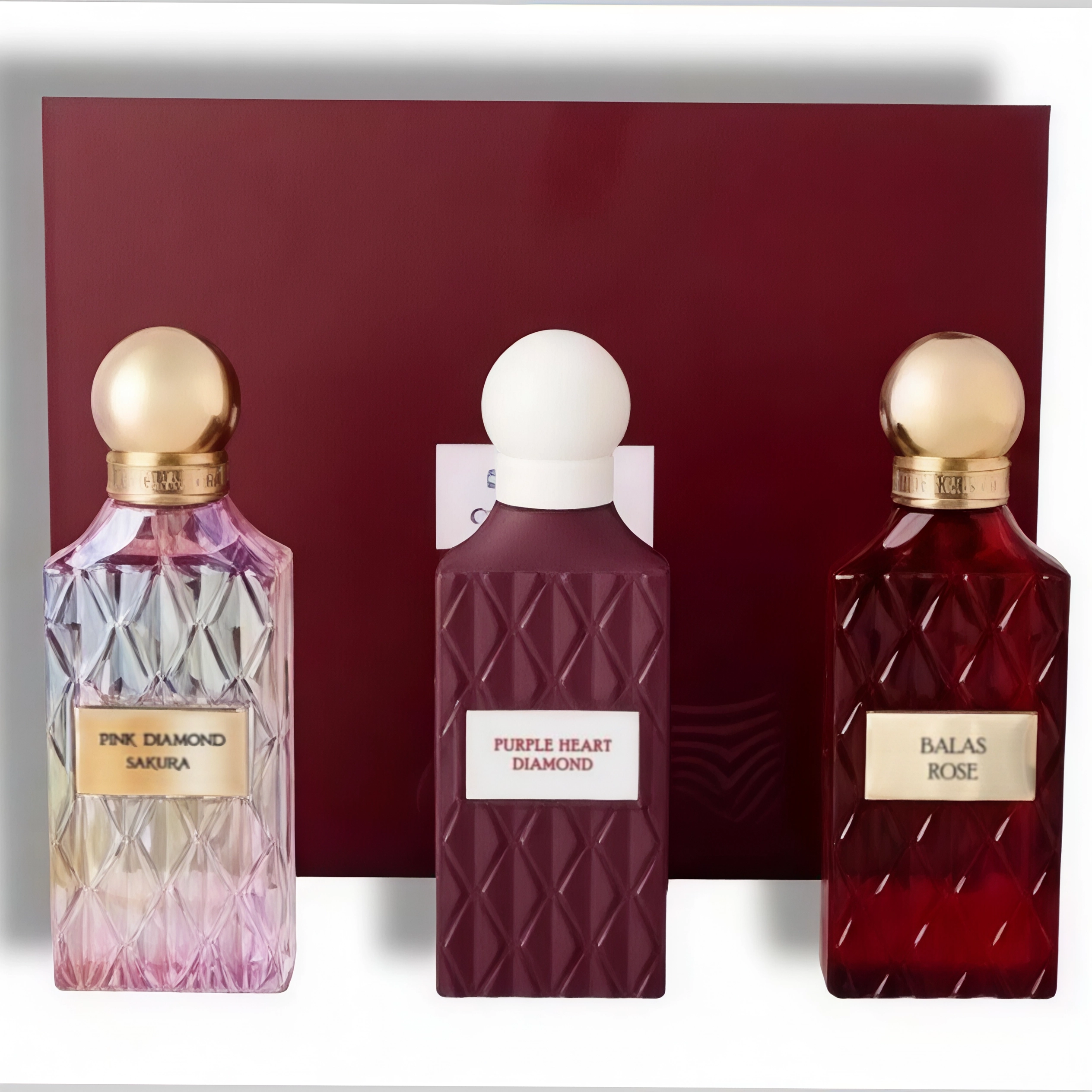 Ibraq Maroon Diamond Collection
