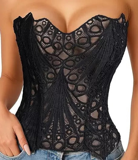 Black  corset