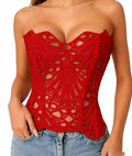 Red corset