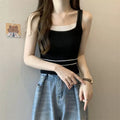 Casual basic black top