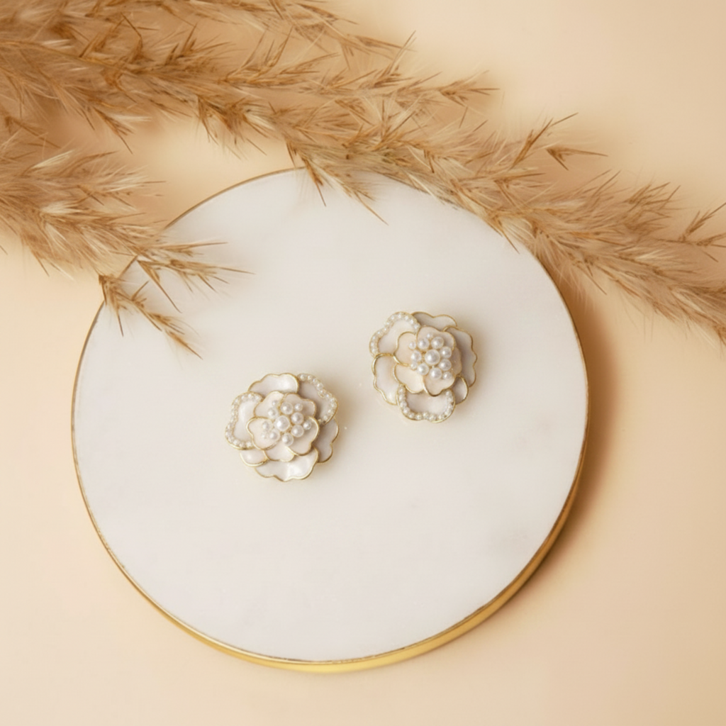 Vintage French Elegant Earrings