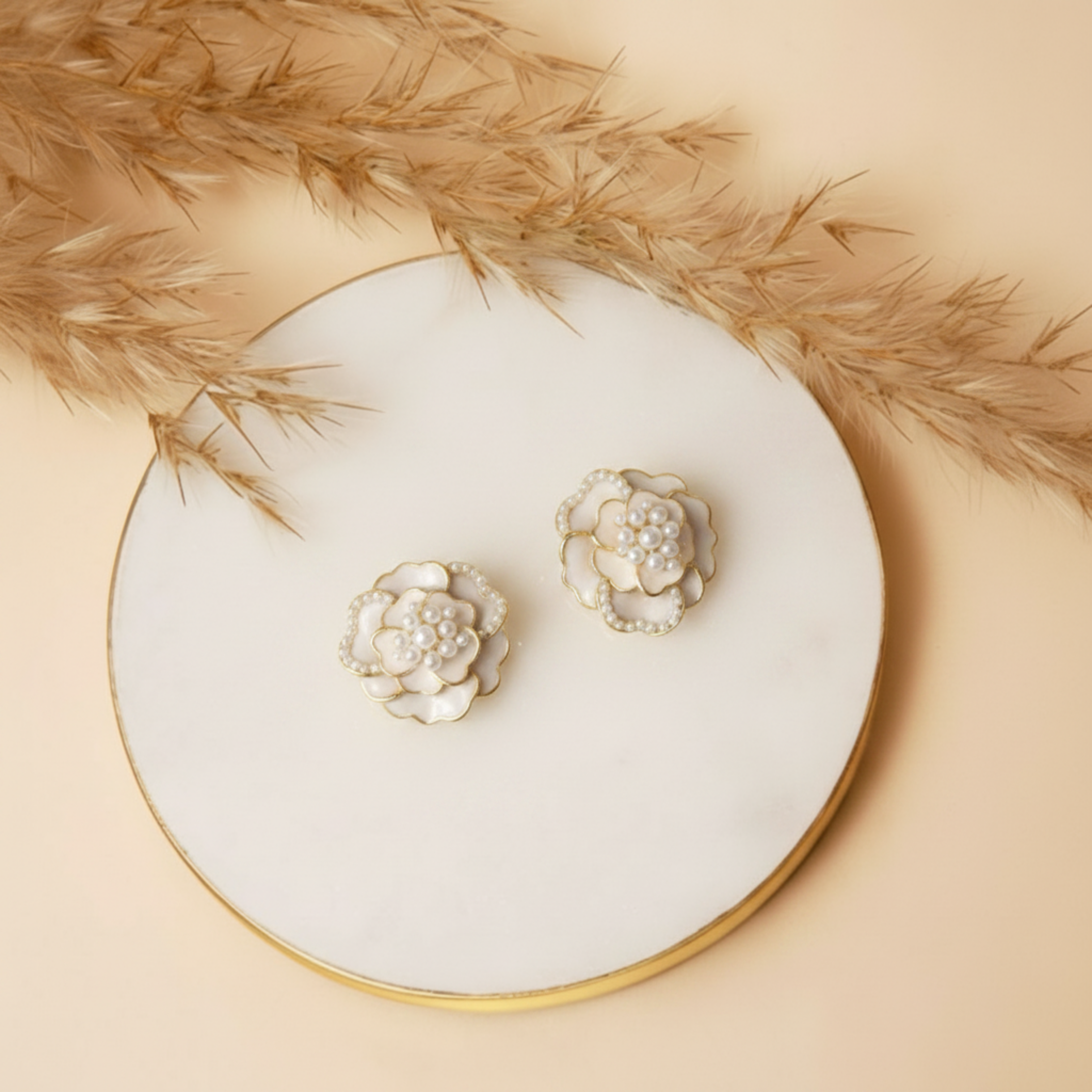 Vintage French Elegant Earrings